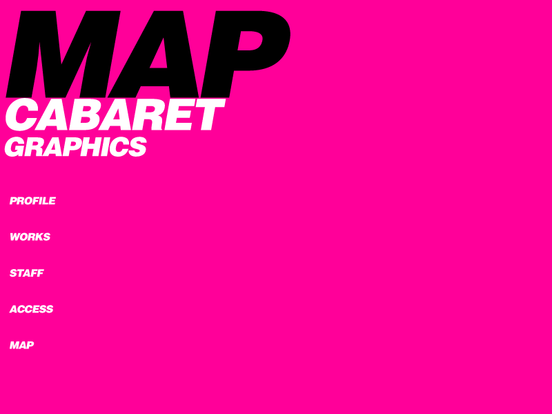 CABARET GRAPHICS/MAP